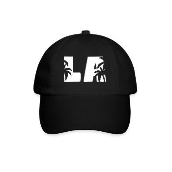 LA Palms Los Angeles - Baseball Cap - black/black - Front
