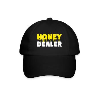 Honey Dealer Honey Bees - Baseball Cap - black/black - Front