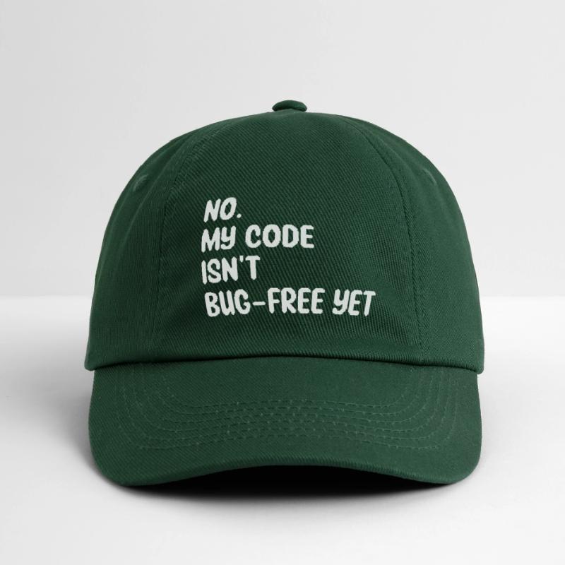 Humor Programmer Coder Bugs Gift Developer Baseball Cap