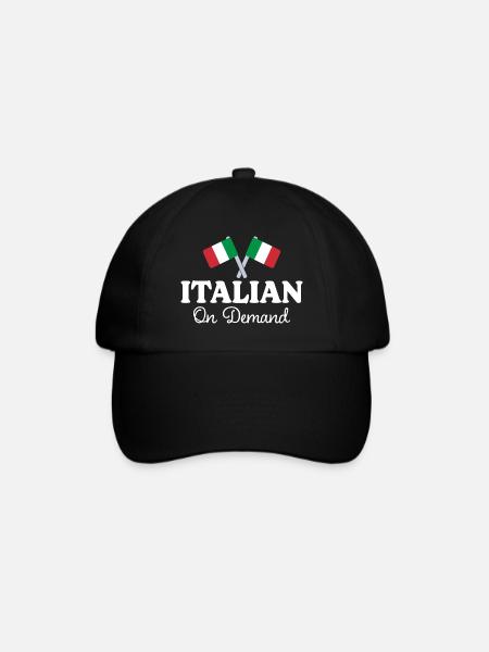 Italienisch Übersetzer Italienisch Dolmetscher - Baseballkappe - Schwarz/Schwarz