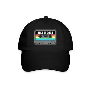 Anniversaire Best Of 2008 Vintage Vintage 2008 - Casquette classique - noir/noir - Devant