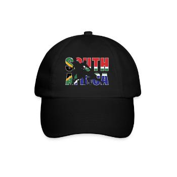 South Africa Rugby - Baseball Cap - black/black - Front
