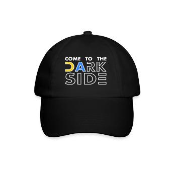 come to the dark side - Baseball Cap - black/black - Front