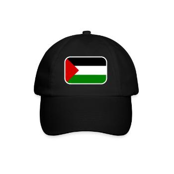 Free palestine - Casquette classique - noir/noir - Devant