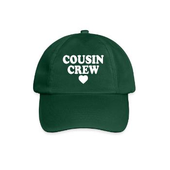 Cousin crew - Baseballkappe - Flaschengrün - Vorne