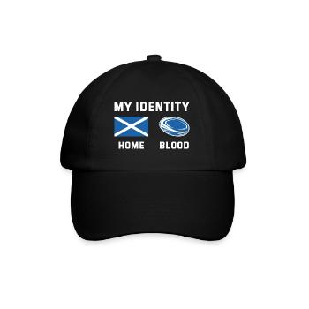 My Identity Scotland Rugby - Baseball Cap - black/black - Front