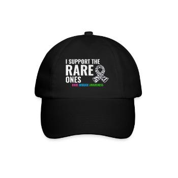 Rare Disease Support Empowering Awareness - Baseball Cap - black/black - Front