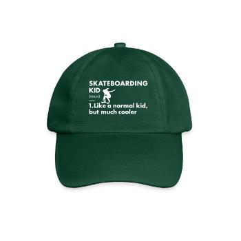 Sport Kid Skateboard - Casquette classique - vert bouteille - Devant