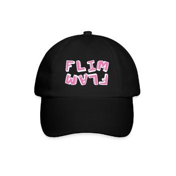 Flam Flim Flam Flamingo - Casquette classique - noir/noir - Devant