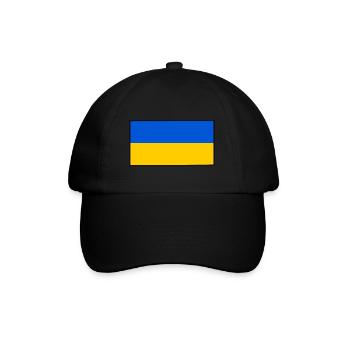 Ukraine - Baseball Cap - black/black - Front
