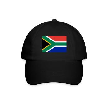 Drapeau sud afrique - Casquette classique - noir/noir - Devant