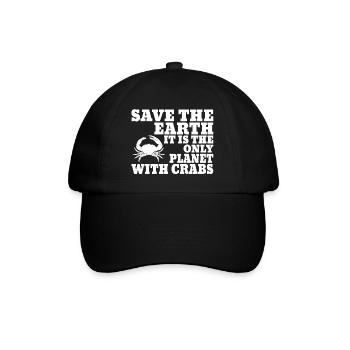Idée de cadeau pour animaux de mer - Casquette classique - noir/noir - Devant