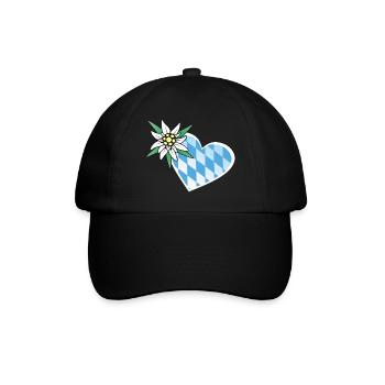Amour de la Bavière - Casquette classique - noir/noir - Devant