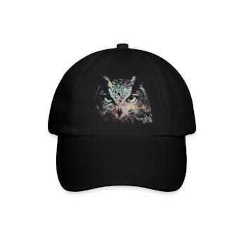 Hibou - Casquette classique - noir/noir - Devant