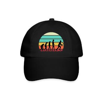 L’évolution du hurling - Casquette classique - noir/noir - Devant