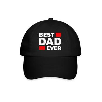 Le meilleur papa Ever ! Meilleur Père - Cadeau de la fête des pères - Casquette classique - noir/noir - Devant