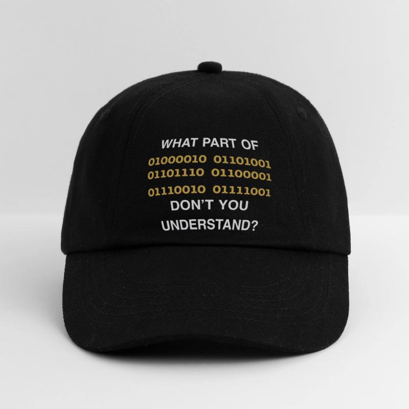 Software engineer code Baseball Cap