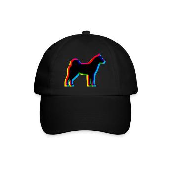 CMYK Akita - Baseball Cap - black/black - Front