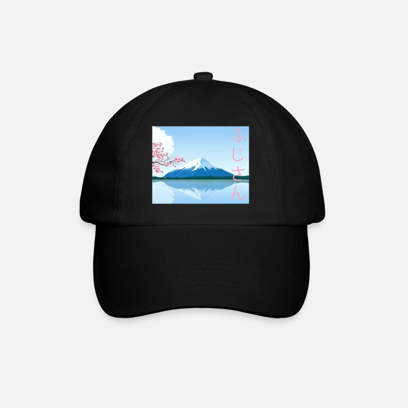 fuji san - Casquette classique - noir/noir