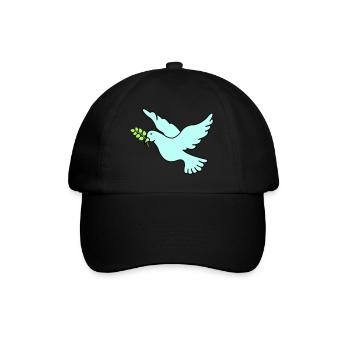 Colombe de la Paix - Casquette classique - noir/noir - Devant