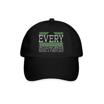 crochet de marteau-piqueur de maçon citation tronçonneuse saisir - Casquette classique - noir/noir - Devant