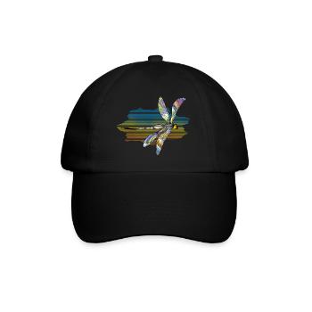 Libellule - Casquette classique - noir/noir - Devant