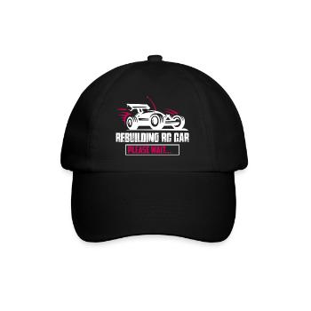 Rebuilding RC Car Please Wait... Model Car Remote - Baseball Cap - black/black - Front