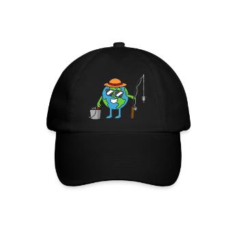 Pêche de la Terre Journée de la Terre Journée de l’environnement De la Terre - Casquette classique - noir/noir - Devant