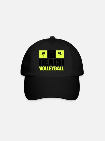 Beach-volley - Casquette classique - noir/noir
