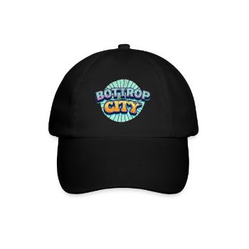 Bottrop Germany City Font Pop Art Comic - Baseball Cap - black/black - Front