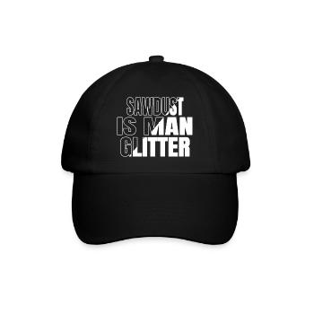 Carpenter Work Tshirts Chainsaw Grab Jokes Sayings - Baseball Cap - black/black - Front