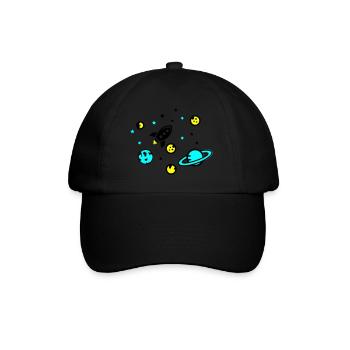 Universe - Baseball Cap - black/black - Front