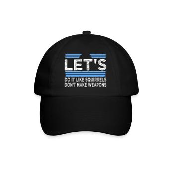Déclaration de paix verte Idée de cadeau d’anniversaire - Casquette classique - noir/noir - Devant