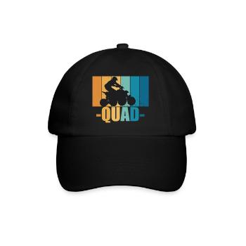 Quad Quad Driver Offroad Motorsport Cadeau - Casquette classique - noir/noir - Devant