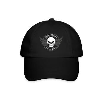 HELL'S RIDERS Moto motor club motards - Casquette classique - noir/noir - Devant