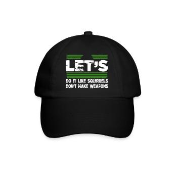 Geek Pride Hippie Festival 60s Peace - Casquette classique - noir/noir - Devant