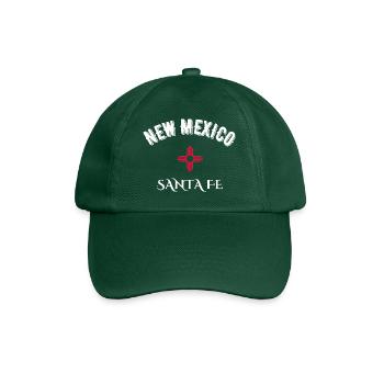 New Mexico Santa Fe - Baseball Cap - bottle green - Front