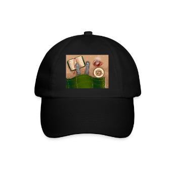 Perfekter Tag - Baseballkappe - Schwarz/Schwarz - Vorne