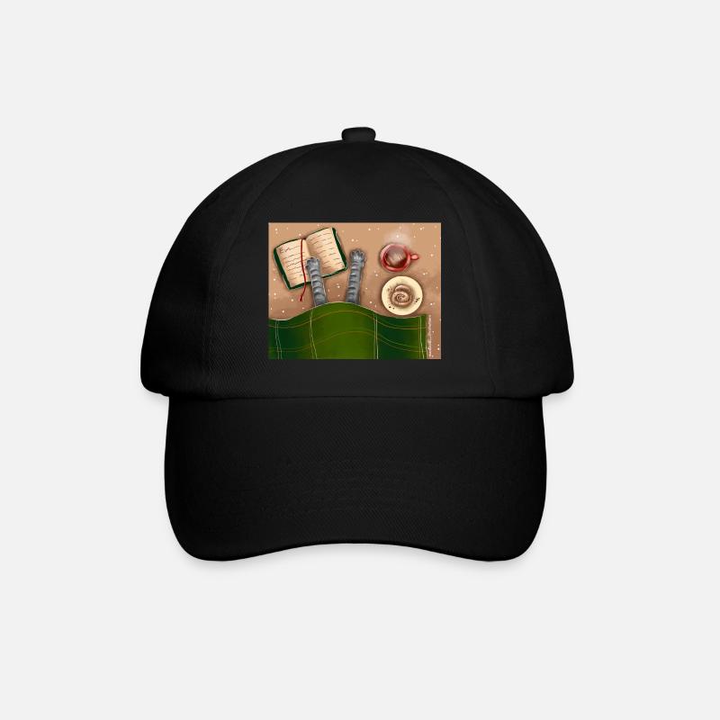 Perfekter Tag - Baseballkappe - Schwarz/Schwarz