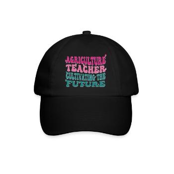La formation des enseignants agricoles de demain - Casquette classique - noir/noir - Devant