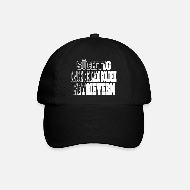hunderasse spruch lieben chihuahua pfote - Baseballkappe - Schwarz/Schwarz