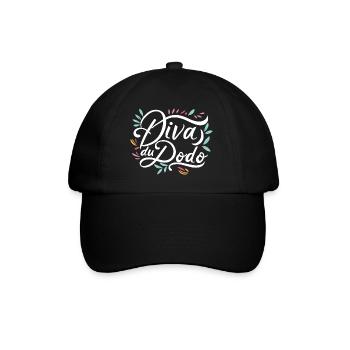 Diva du dodo - Casquette classique - noir/noir - Devant