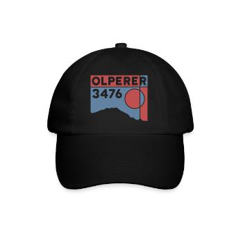 Olperer North Ridge Bridge Crossing Hike - Baseball Cap - black/black - Front