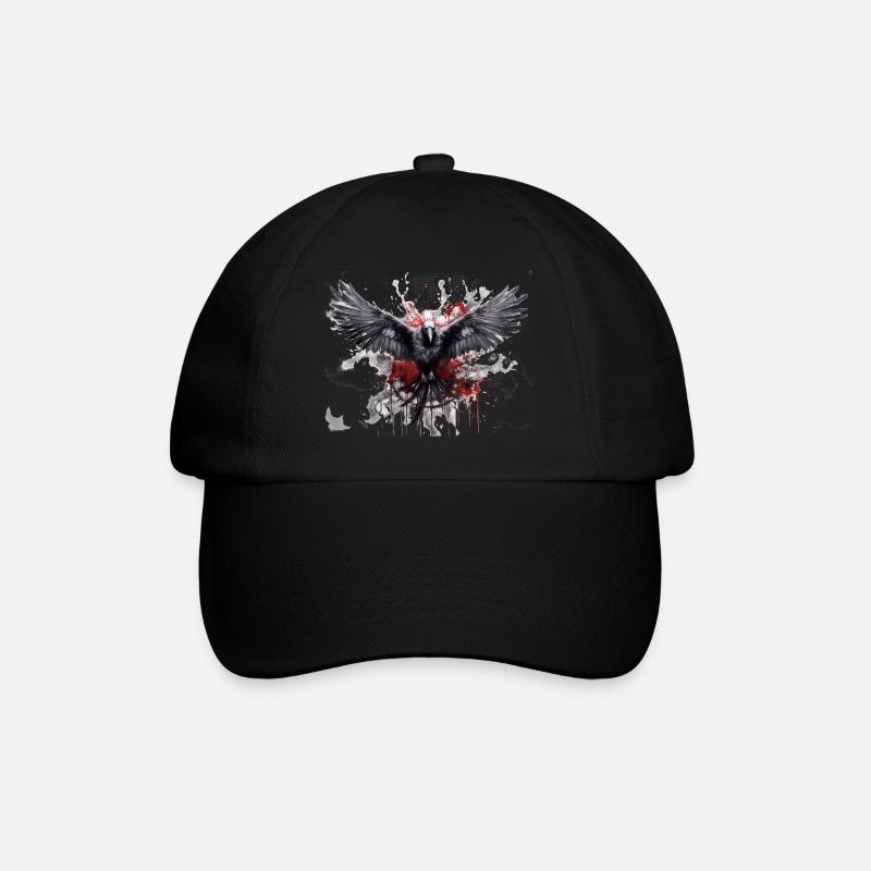 Corbeau - Casquette classique - noir/noir