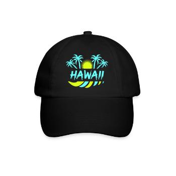 Hawaï - Casquette classique - noir/noir - Devant