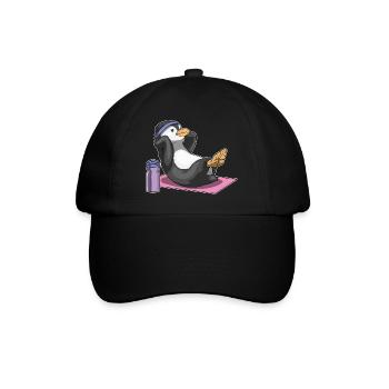 Penguin Abdominal Training Bodybuilding - Baseball Cap - black/black - Front
