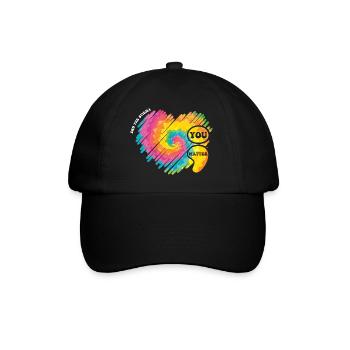 Mental Health Matters - Semicolon Mental Health - Baseball Cap - black/black - Front