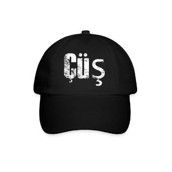 Cüs - Baseballkappe - Schwarz/Schwarz - Vorne