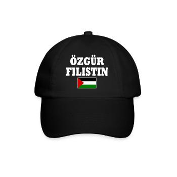 özgür filistin - Baseball Cap - black/black - Front