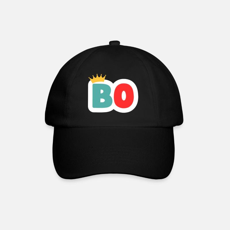 BO! Customizable - Baseball Cap - black/black